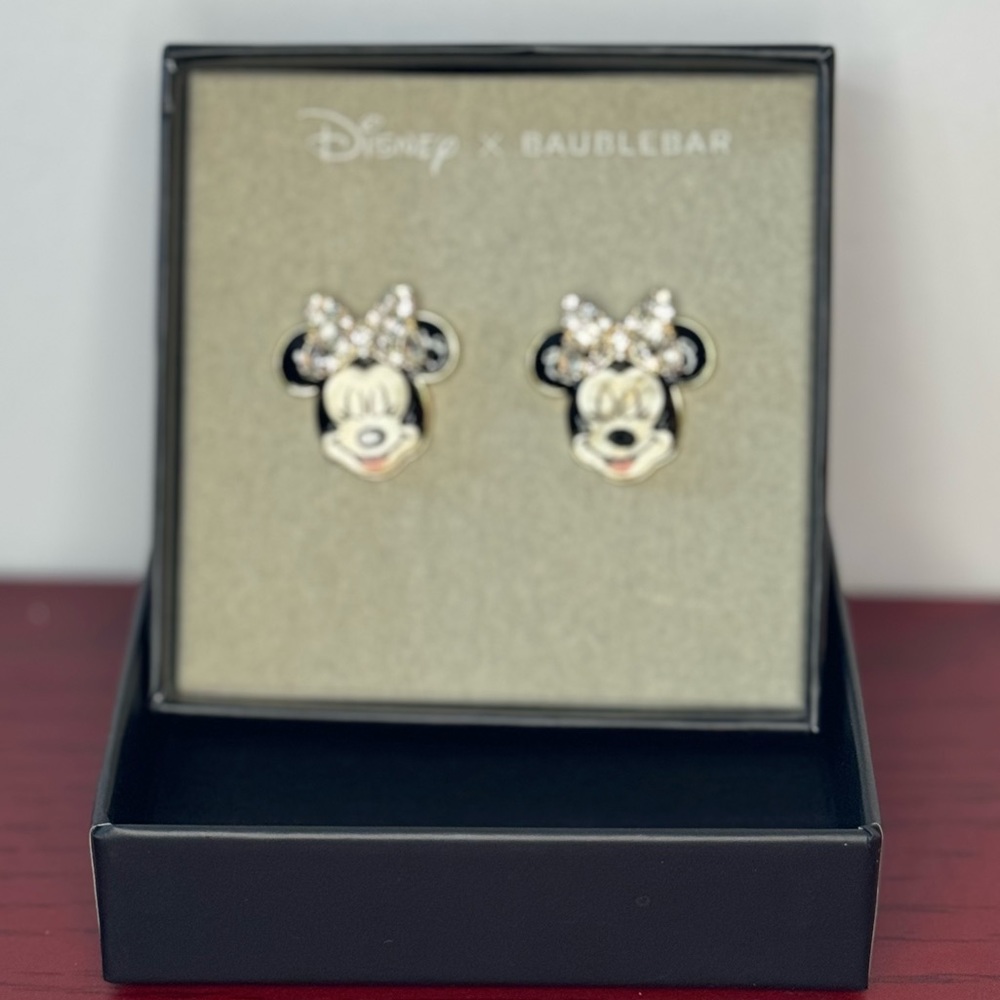 Disney Baublebar Minnie Mouse Earrings